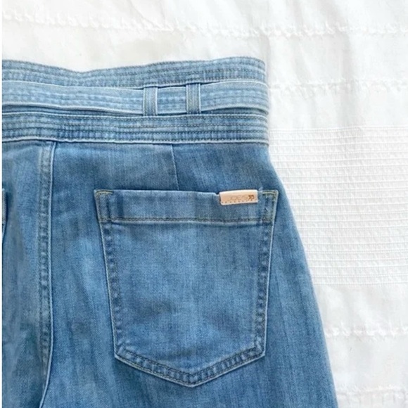 NWOT high rise belted  flare jeans - Picture 11 of 11